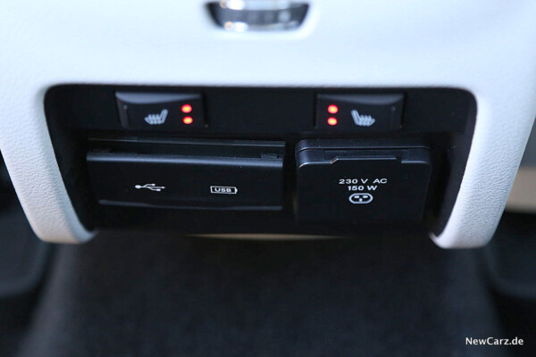 Jeep Cherokee Sitzheizung hinten