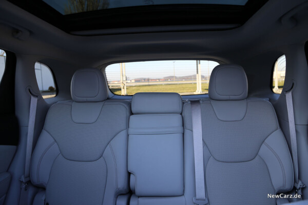 Jeep Cherokee Blick nach hinten