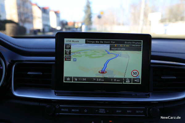 Kia Ceed CD Navigation aktiv