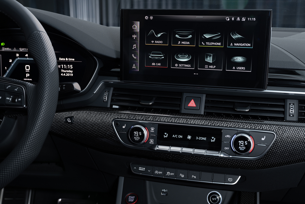 Audi A4 Das Extraordinare Facelift Newcarz De