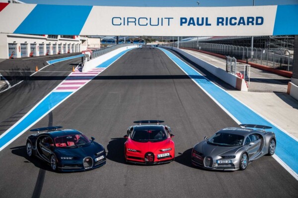 Bugatti Chiron auf Circuit Paul Ricard