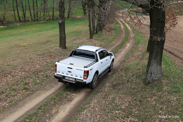 Ford Ranger Wildtrak von oben