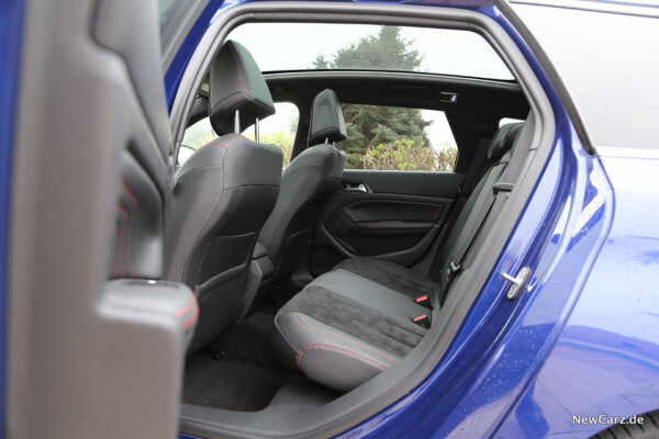 Peugeot 308 SW Rücksitze