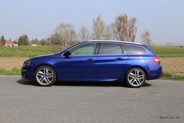 Peugeot 308 SW Seite