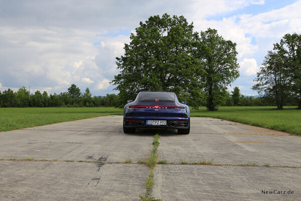 Porsche 992 911 Carrera S Hinten