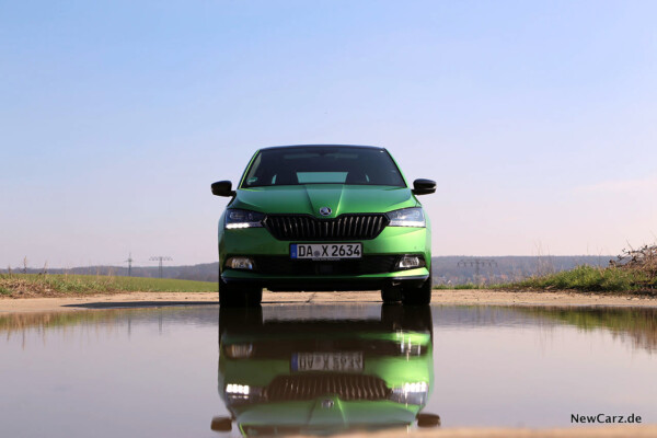 Skoda Fabia 3 Facelift Front