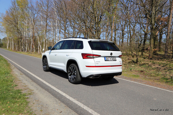 Skoda Kodiaq RS schräg hinten links