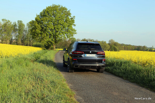 BMW X5 M50d schräg hinten links