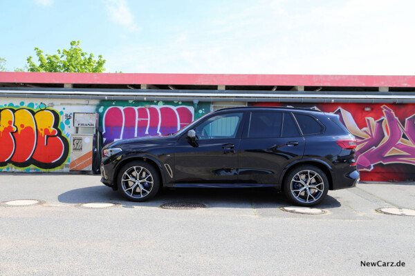 BMW X5 M50d Seitenperspektive