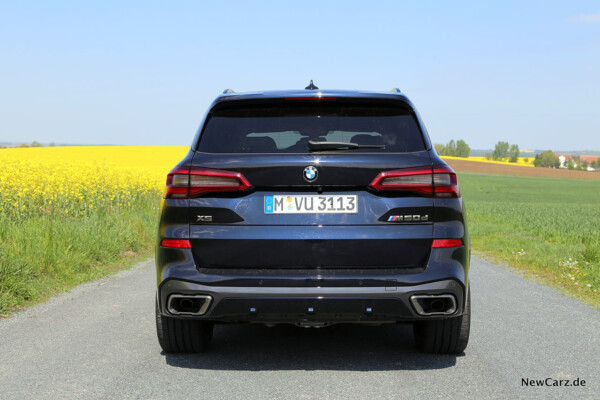 BMW X5 M50d Heck