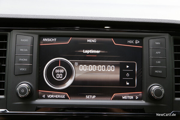 Cupra Ateca Laptimer