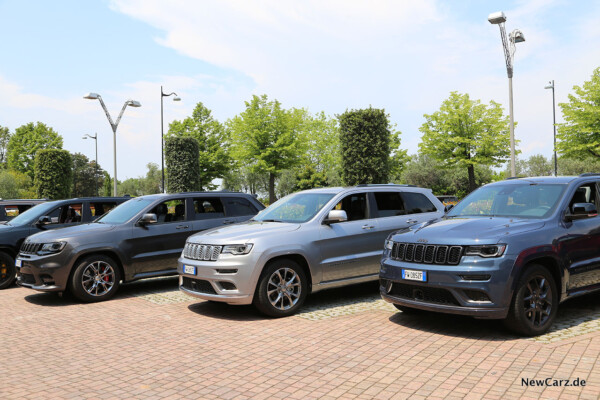 Jeep Cherokee Trailhawk Reihe