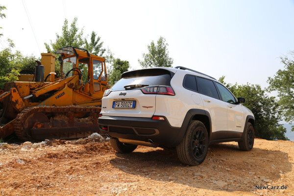 Jeep Cherokee Trailhawk hinten rechts