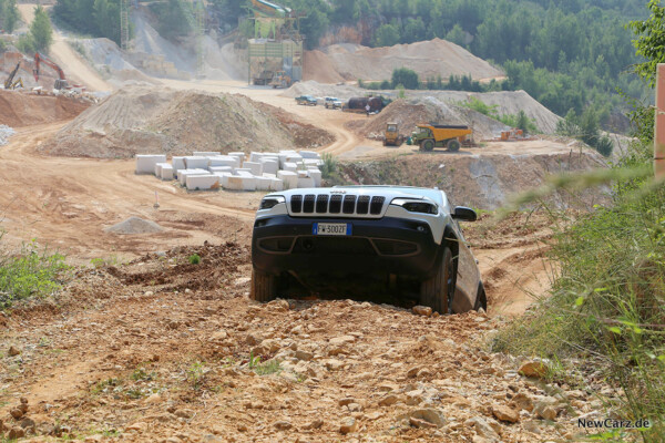 Jeep Cherokee Trailhawk Gelände