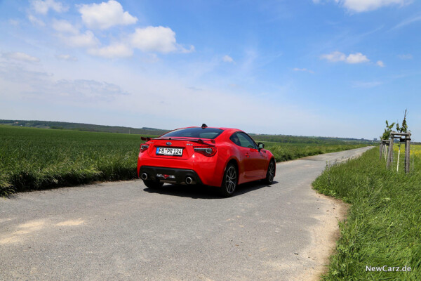 Subaru BRZ schräg hinten rechts