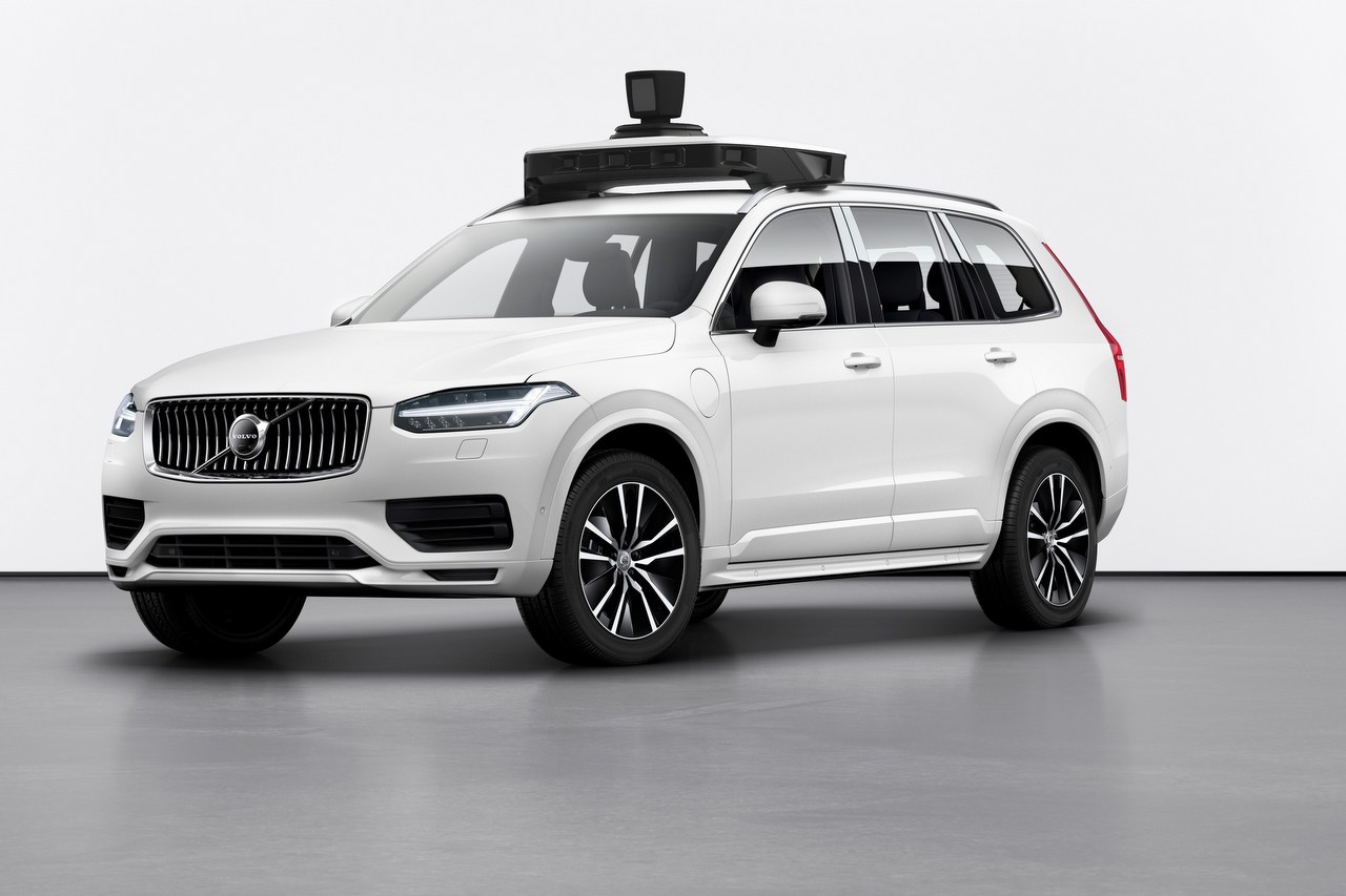 selbstfahrender Volvo XC90