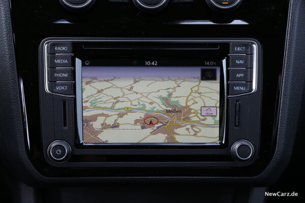 VW Caddy Alltrack Touchscreen