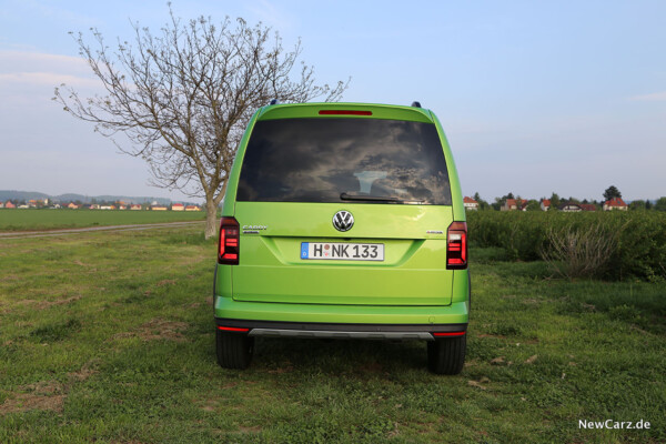 VW Caddy Alltrack Heck