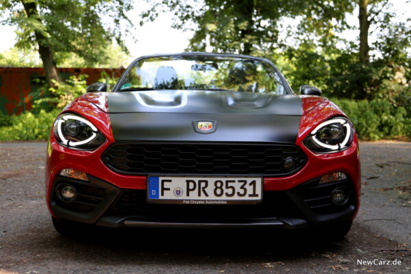 Abarth 124 Spider Frontansicht