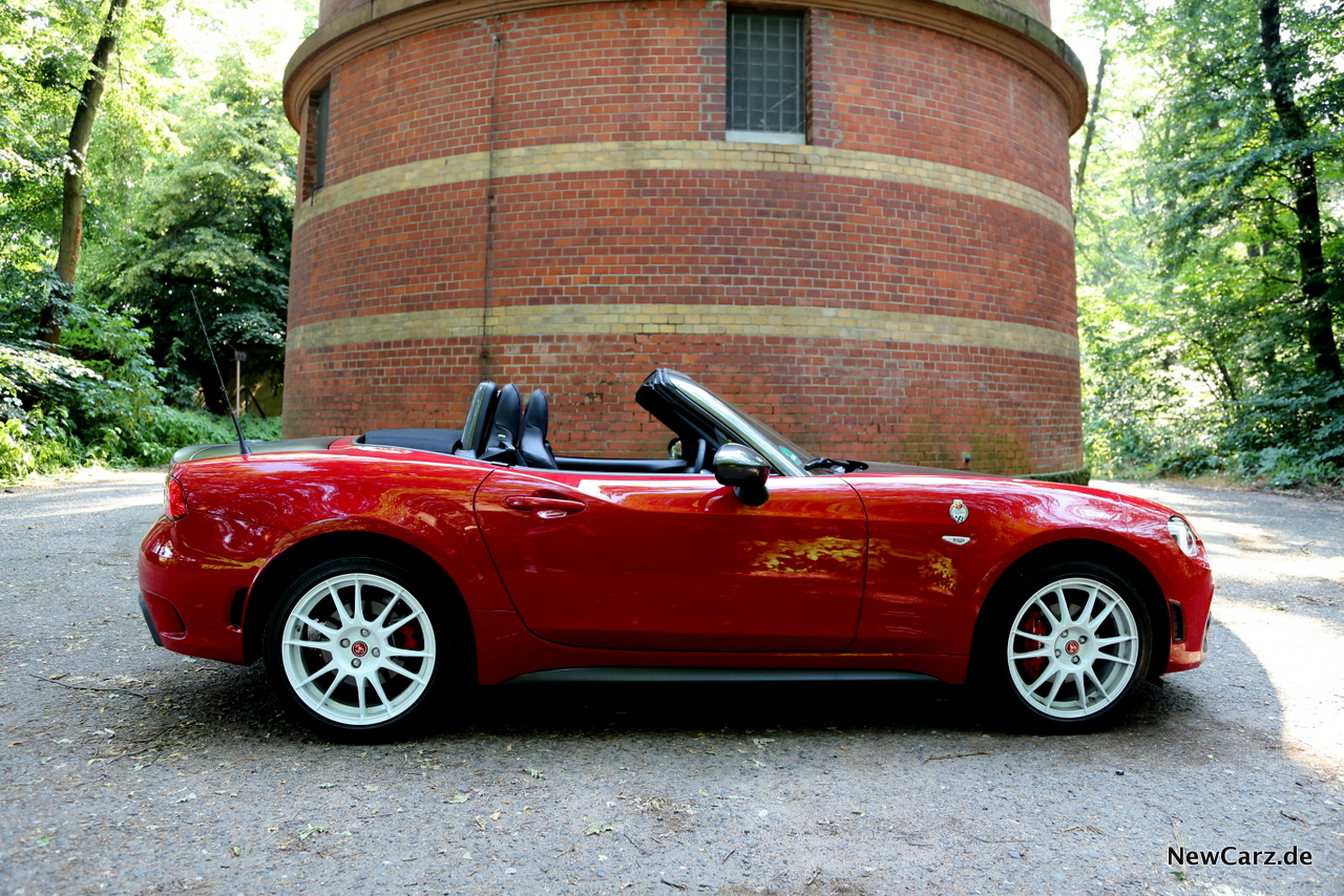 Abarth 124 Spider Im Erstkontakt Italian Roadster Newcarz De