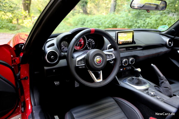 Abarth 124 Spider Interior