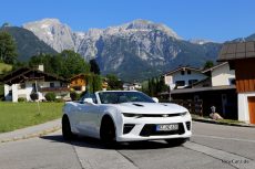 Chevrolet Camaro Cabriolet im Berchtesgadener Land