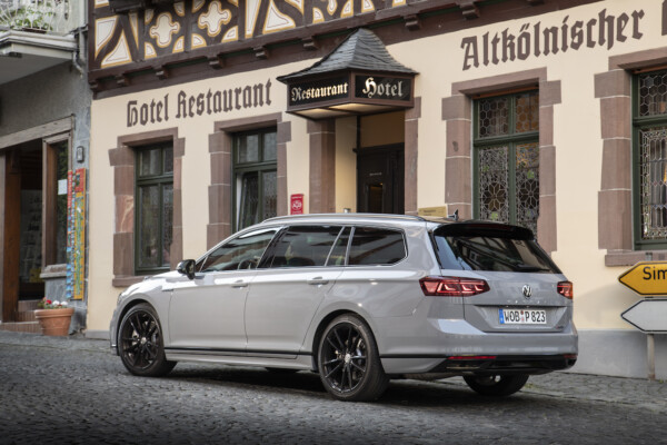 VW Passat Facelift Heck seitlich