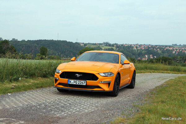 Ford Mustang GT schräg vorn links