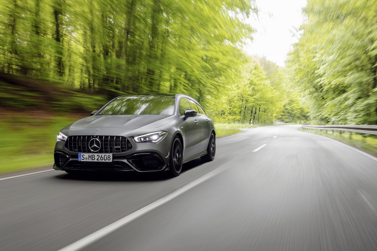 Der neue Mercedes-AMG CLA 45 4Matic+ Shooting Brake