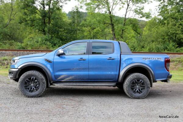 Ford Ranger Raptor Seitenansicht