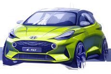 Hyundai i10 2020 Skizze