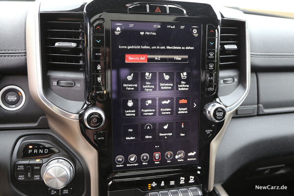 12-Zoll-Touchscreen Laramie