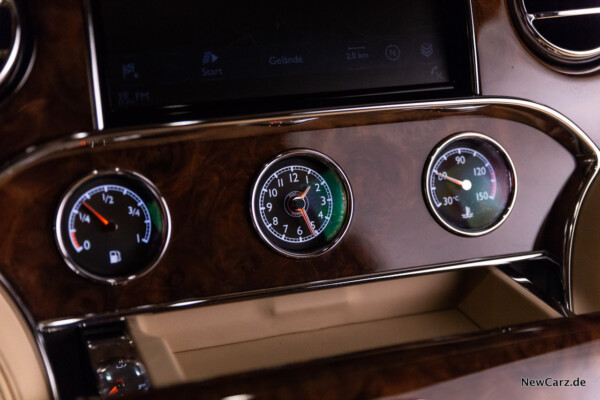 Bentley Mulsanne EWB Analoginstrumente