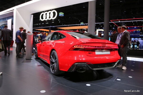 RS7 hinten