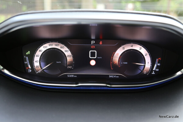 Digitales Cockpit Peugeot
