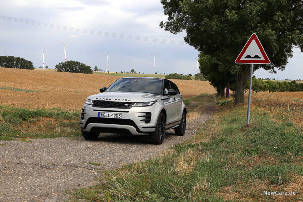 Range Rover Evoque schräg vorn links