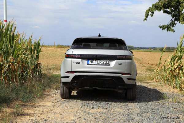 Heck des RR Evoque