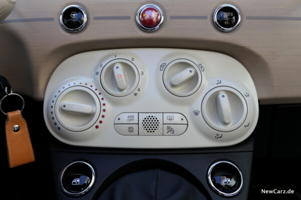 Fiat 500 Dolcevita Klimaanlage