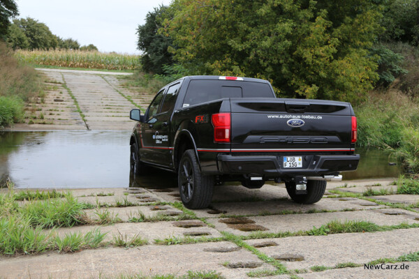 Wasserdurchfahrt Pick-Up