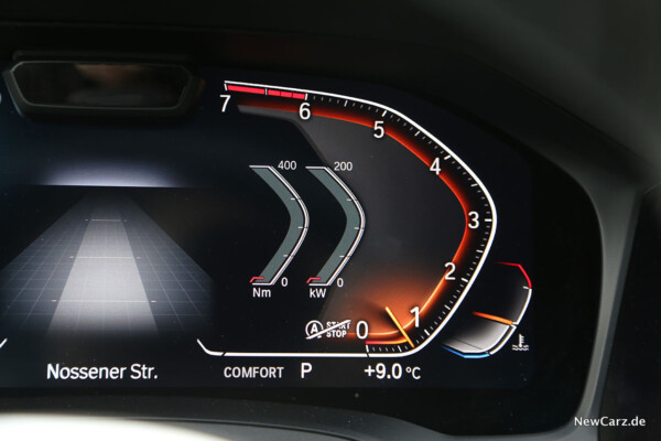 Digitales Cockpit BMW