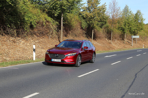 Onroad mit dem Mazda6 Kombi Facelift