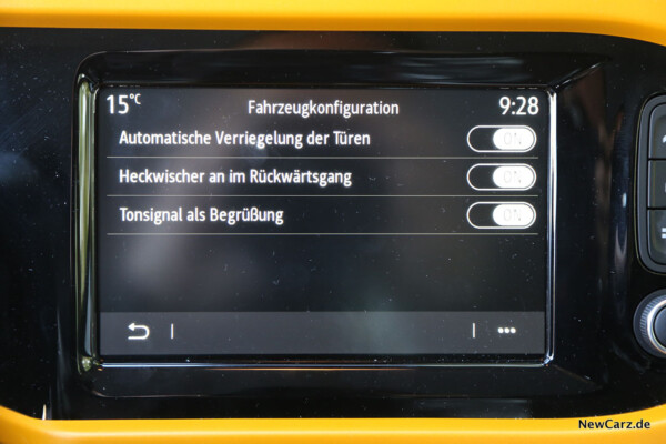 Touchscreen Twingo