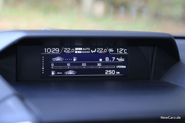 Multiinfodisplay Subaru