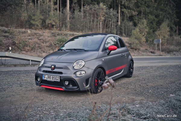 Abarth 595C Competizione Parkend