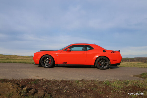 Dodge Challenger SRT Hellcat XR Seite