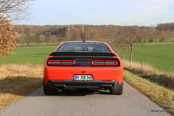 Dodge Challenger SRT Hellcat XR Heck