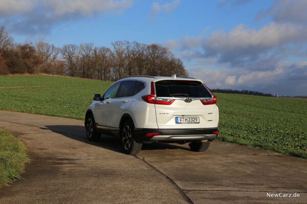 Honda CR-V Hybrid schräg hinten links