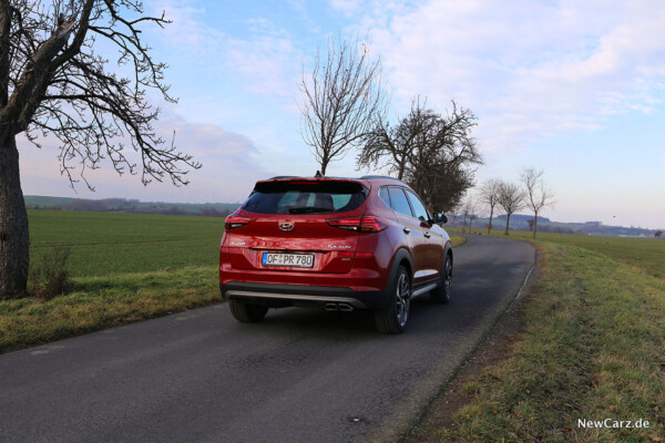 Hyundai Tucson 2019 schräg hinten rechts