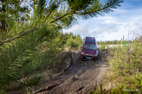 Subaru Forester e-Boxer Gefällefahrt