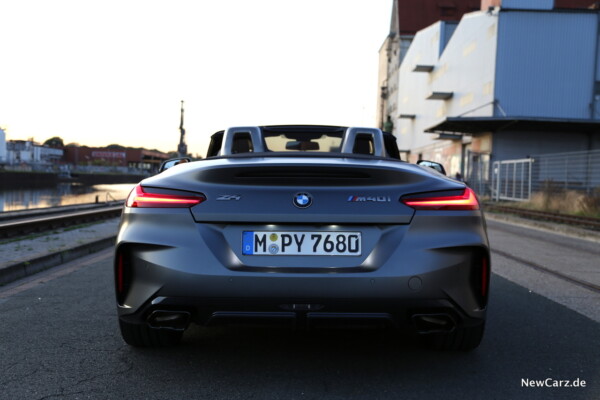 BMW Z4 M40i Heck